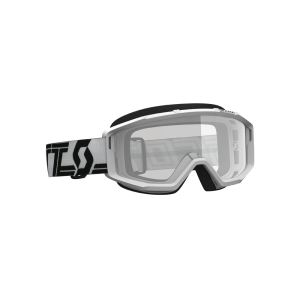 SCOTT Primal Brille transparent unisex (weiß/schwarz)