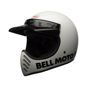Bell Moto-3 Classic Endurohelm (weiß)