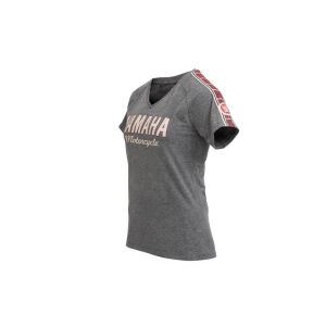 Yamaha Brazoria Faster Sons T-Shirt Damen (grau/rot)