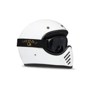 DMD Ghost Smoke Motorradbrille (schwarz/stark getönt)