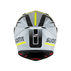 Suomy Track-1 Ninety Seven Motorradhelm (grau/gelb)