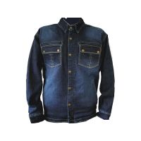 Kaufen Sie Bores Driver Shirt Stretch Denim Hemd Herren (blau) von Motopoint in Blau Kategorie Jacken bei UOS Demo Shop