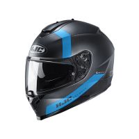 Kaufen Sie HJC C70 Eura MC2SF Motorradhelm Schwarzmatt/Blau von HJC Europe S.A.R.L in Schwarzmatt/blau Kategorie Integral Helme bei UOS Demo Shop