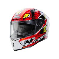 Kaufen Sie Caberg Avalon Giga Helm unisex (weiß/rot/gelb) von Germot in Weiß/Rot/Gelb Kategorie Integral Helme bei UOS Demo Shop