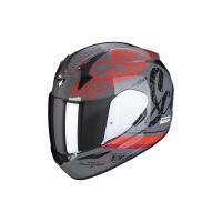Kaufen Sie Scorpion EXO-390 iGhost Motorradhelm Grau/Rot von SCORPION SPORTS EUROPE in Graumatt/Rot Kategorie Integral Helme bei UOS Demo Shop