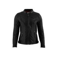 Kaufen Sie Rusty Stitches Amanda Lederjacke Damen (schwarz) von JOPA Products in Schwarz Kategorie Jacken bei UOS Demo Shop