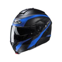 Kaufen Sie Helm HJC C91 TALY MC2SF von HJC Europe S.A.R.L in Schwarzmatt/blau Kategorie Klapp Helme bei UOS Demo Shop