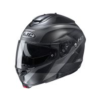 Kaufen Sie Helm HJC C91 TALY MC5SF von HJC Europe S.A.R.L in Schwarzmatt/Grau Kategorie Klapp Helme bei UOS Demo Shop