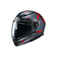 Kaufen Sie Helm HJC F70 Dever MC1SF von HJC Europe S.A.R.L in Graumatt/Rot/Schwarz Kategorie Integral Helme bei UOS Demo Shop