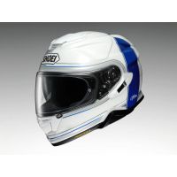 Kaufen Sie Helm Shoei GT-Air II Crossbar TC-2 von SHOEI in Weiß/Blau Kategorie Integral Helme bei UOS Demo Shop
