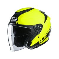 Kaufen Sie Helm HJC i30 BARAS MC4H von HJC Europe S.A.R.L in Neongelb/Schwarz Kategorie Jet Helme -mit Visier- bei UOS Demo Shop