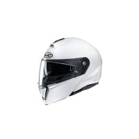 Kaufen Sie Helm HJC I90 Solid Pearl White von HJC Europe S.A.R.L in Weiß Kategorie Klapp Helme bei UOS Demo Shop