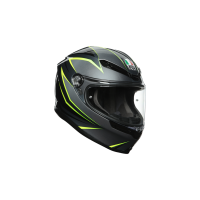 Kaufen Sie AGV K6 Multi Flash Helm unisex (grau/schwarz/gelb) von AGV S.p.A. in Grau/Schwarz/Gelb Kategorie Integral Helme bei UOS Demo Shop