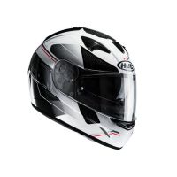 Kaufen Sie Helm HJC TR-1 Cetus MC10 von HJC Europe S.A.R.L in Weiß/Schwarz/Rot Kategorie Integral Helme bei UOS Demo Shop