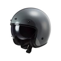 Kaufen Sie Helm LS2 OF601 BOB Solid von Tech Design Team S.L. in Grau Kategorie Jet Helme -mit Visier- bei UOS Demo Shop