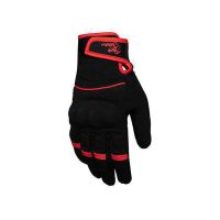 Kaufen Sie Handschuh Rusty Stitches Clyde von JOPA Products in Schwarz/Rot Kategorie Sommer Handschuhe bei UOS Demo Shop