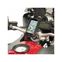 GPS Navi Smartphone Tasche Givi S957B mit Lenker-Halterung für I-Phone 6 Plus und Samsung Note 4