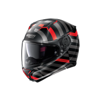 Kaufen Sie Helm Nolan N87 Shockwave von Nolan Group Deutschland in Schwarzmatt/Grau/Rot Kategorie Integral Helme bei UOS Demo Shop