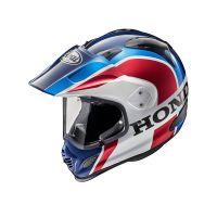 Kaufen Sie Arai Tour-X4 Africa Twin Helm unisex (weiß/balu/rot) von Bihr GmbH in Weiß/Blau/Rot Kategorie Cross Helme, Enduro Helme bei UOS Demo Shop